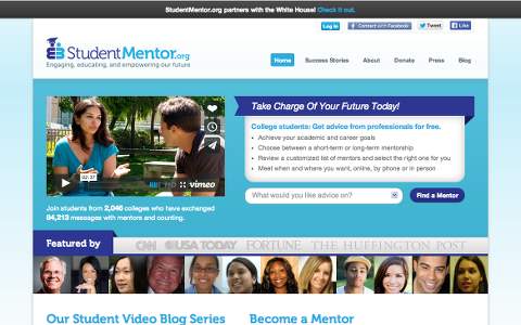 Studentmentor.org website