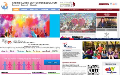 Various websites I built